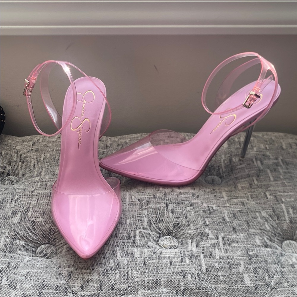 Jessica Simpson Blush Pink Stiletto Heels